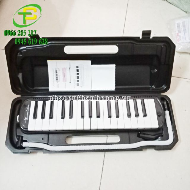 Kèn melodia swan màu hồng, kèn phím nhựa 32 phím