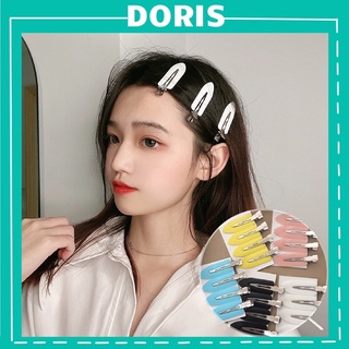 Kẹp tóc mái trang điểm nhiều màu xinh xắn - doris house