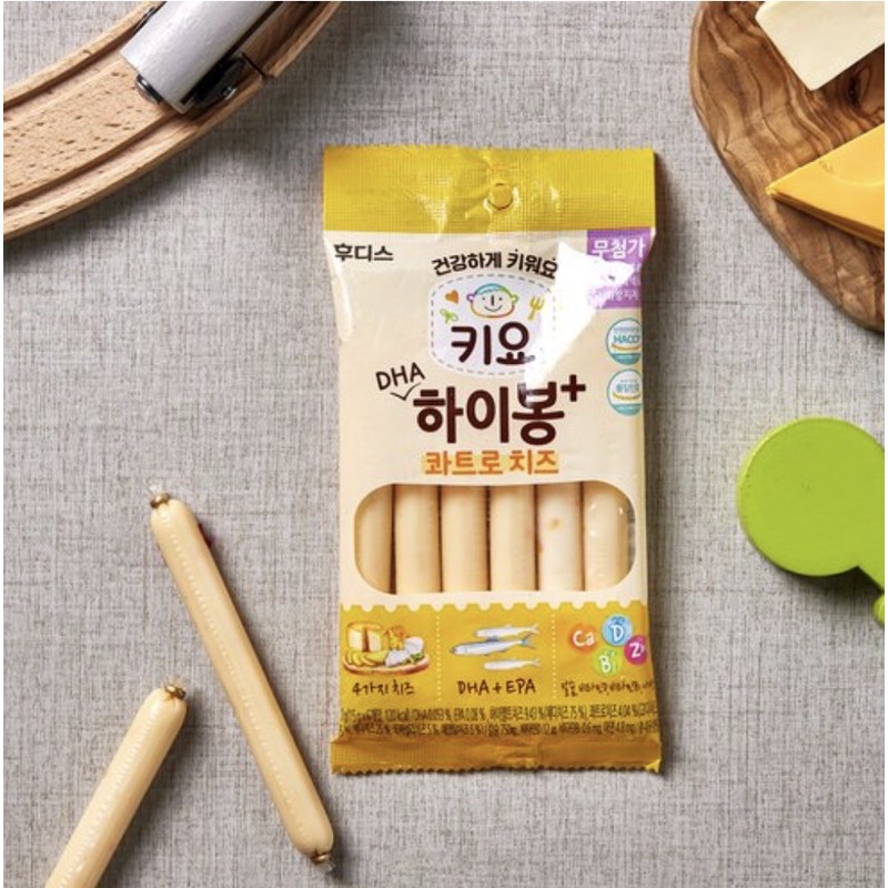 [ Ildong ] Xúc xích phô mai ăn dặm DHA + EPA