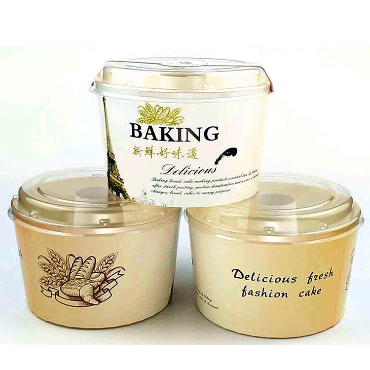 1 Hộp bánh bông lang Panettone có nắp kính