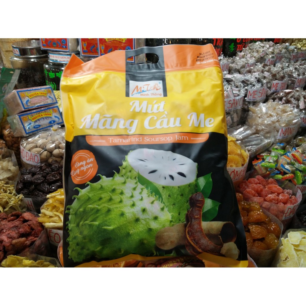 1kg KẸO MÃN CẦU ME/ MỨT MÃN CẦU ME HIỆU MINH THÔNG - date mới