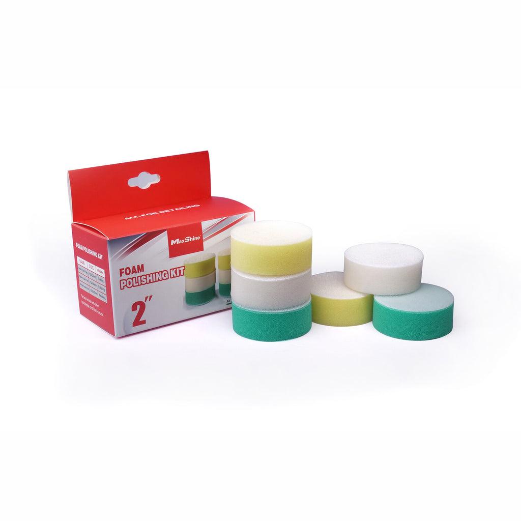BỘ 6 PHỚT ĐÁNH BÓNG 3 BƯỚC  MAXSHINE FOAM POLISHING KIT (1inch or 2inch)