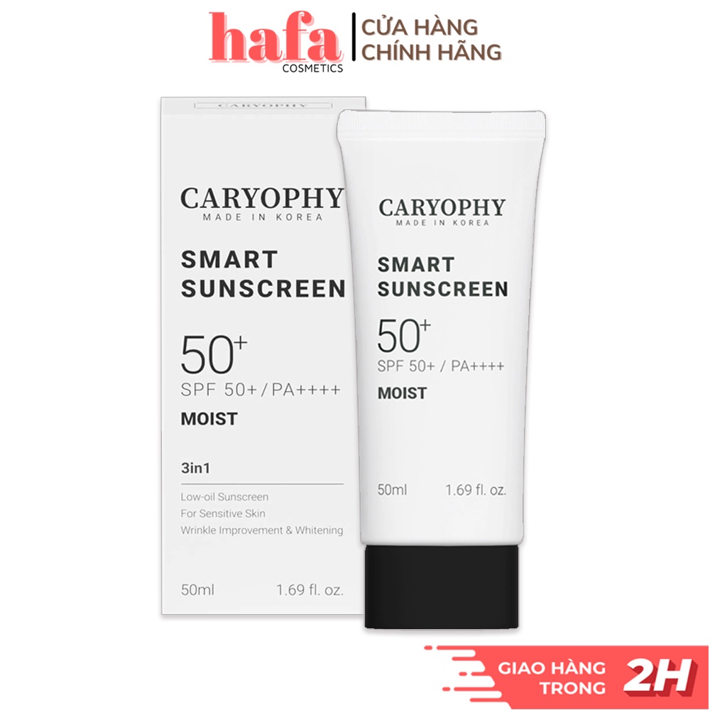 Kem chống nắng Caryophy Smart Moist Sunscreen SPF50+ PA+++ 50ml