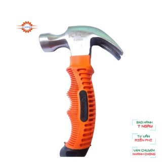 Búa nhổ đinh mini đúc liền khối kapusi nhật bản- búa nhổ đinh cán ngắn - búa sừng dê nhỏ gọn, tiện dụng