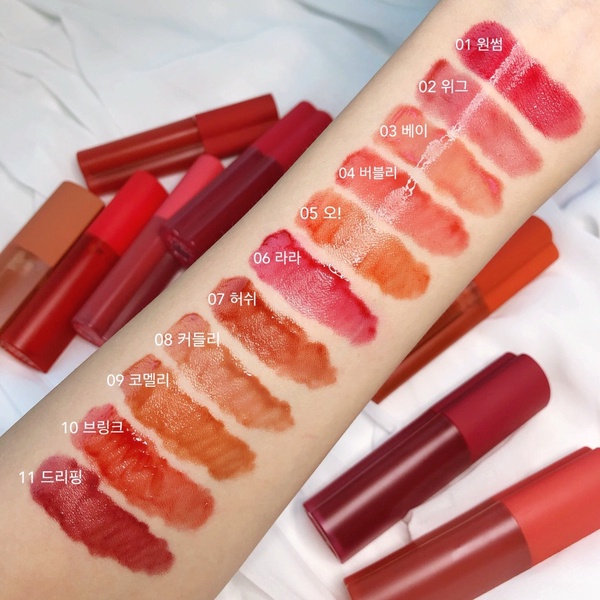 Son tint Holika Holika Heart Crush Glow Tint Air 3g