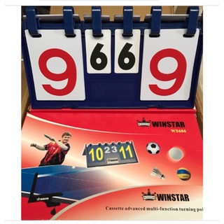 Bảng lật tỉ số bóng đá bóng chuyền, bóng bàn,cầu lông Winstar cao cấp
