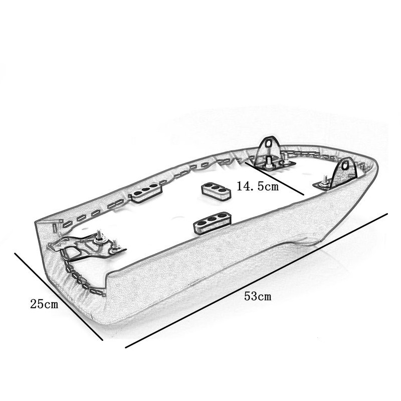 Yên Xe Mô Tô Kiểu Phẳng Phong Cách Retro Hàng Mới Dành Cho Honda CG125