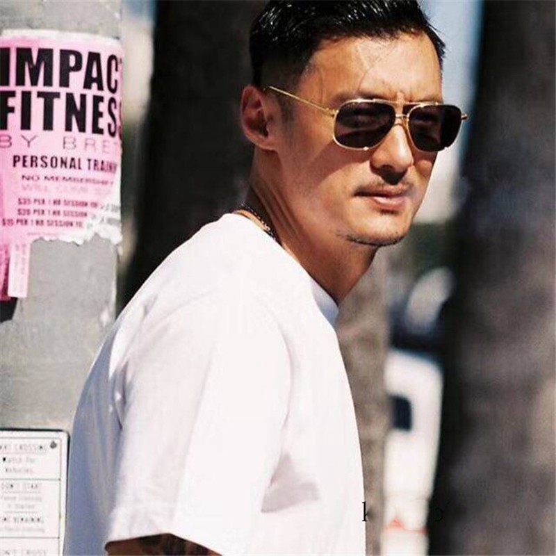 Kính mát vuông gọng kim loại nhiều màu cổ điển cho nam