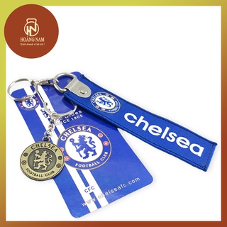 Móc khóa Logo Chelsea Và Dây In Mạc LoGo Chelsea Cao Cấp