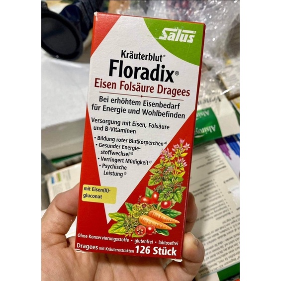 Viên sắt Floradix Salus
