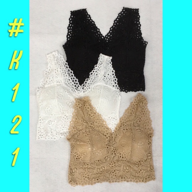 Lá (K121) ren bản lớn lửng