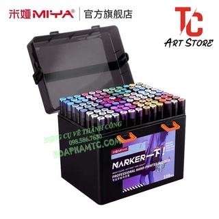 Bộ 60/80 Màu Marker MIYA ( Professional hand-painted marker)