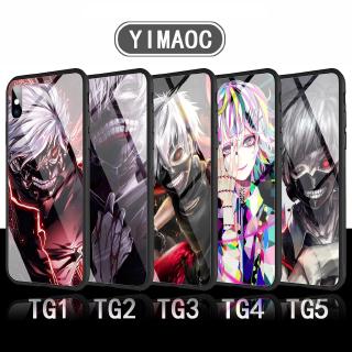 Ốp điện thoại mặt kính in hình anime Tokyo Ghoul cho VIVO Y11 Y55 Y55S Y67 Y69 V5 V5S Y71 Y75 Y79 Y81 V7 Plus mã 172C
