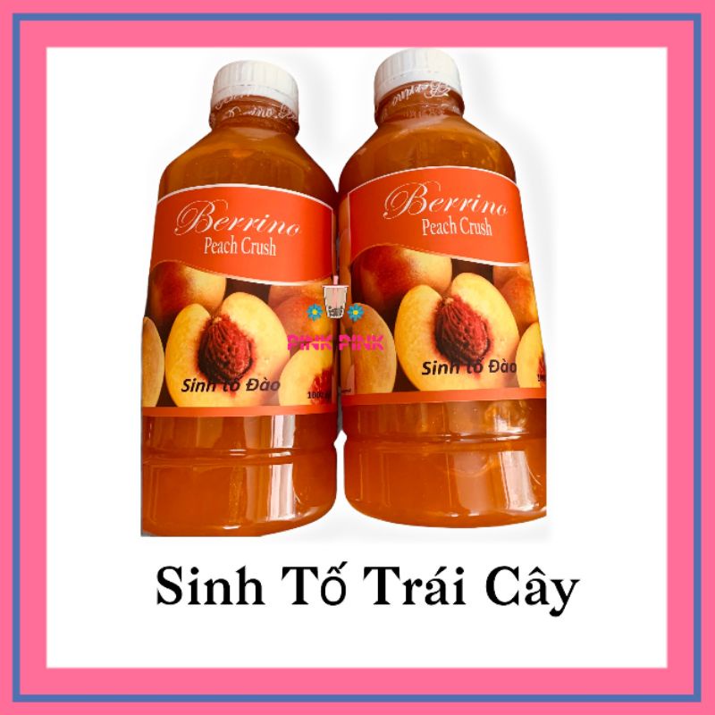 SINH Tố BERRINO NGUYÊN LiỆU PHA TRÀ TRÁI CÂY, TRÀ SỮA