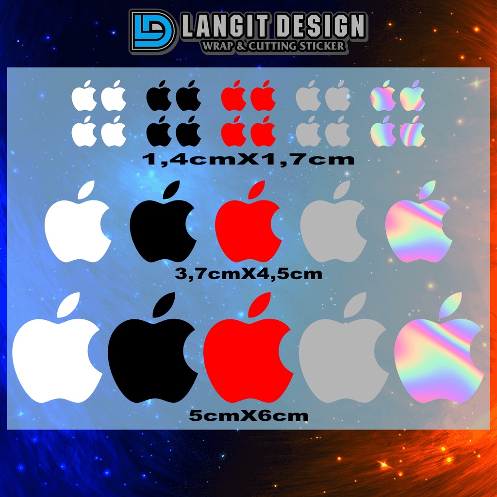 Tem dán logo Apple thích hợp cho iPhone