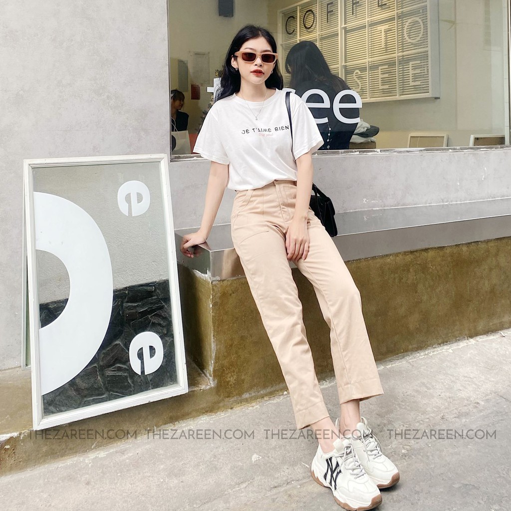 [Mã FADIRECT20 giảm 20K đơn 150K] QUẦN CULOTTES KAKI BASIC ZAREEN TRS13 NUDE | BigBuy360 - bigbuy360.vn