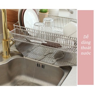 Kệ chén bát 2 tầng koxia