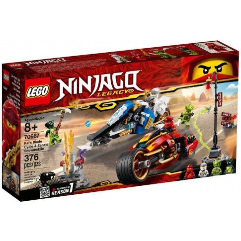 Lắp ráp xếp hình Lego Ninjago Bela 11161 Movie 70667 Lepin 06095: Xe Của Kai và Zane