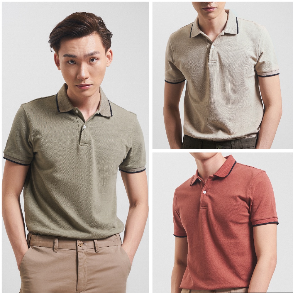 [Mã LTP50 giảm 50000 đơn 150000] Polo STS Diamond Pique tay ngắn viền vành cổ đơn giản SAPL54 | Hẻm Store | BigBuy360 - bigbuy360.vn