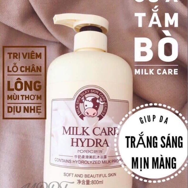 Sữa Tắm Milk Care Hydra Bioaqua