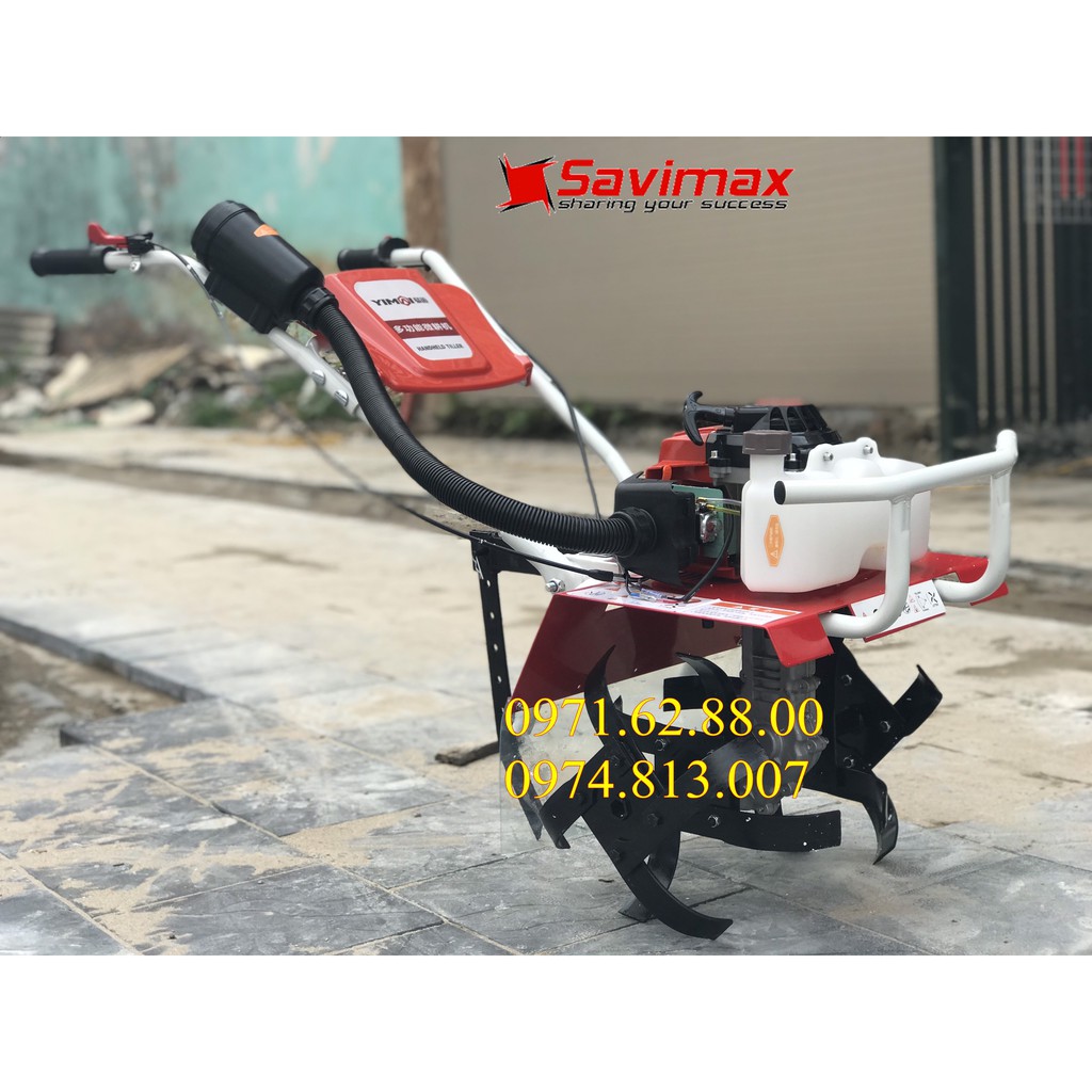 Máy xới đất mini chạy xăng 2 thì cực khỏe YM-680
