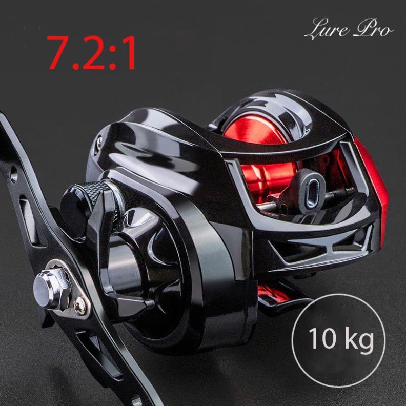 Máy Câu Ngang Lure Pro AE 2000 Máy Câu Lure Full Kim Loại Máy Câu Cá Tay Trái Và Tay Phải