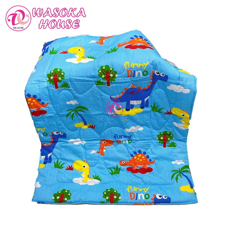 Chăn mền cho bé cotton Thắng Lợi 75x95cm, mềm mát, thấm hút mồ hôi tốt, nhiều họa tiết hoạt hình thân thuộc gần gũi