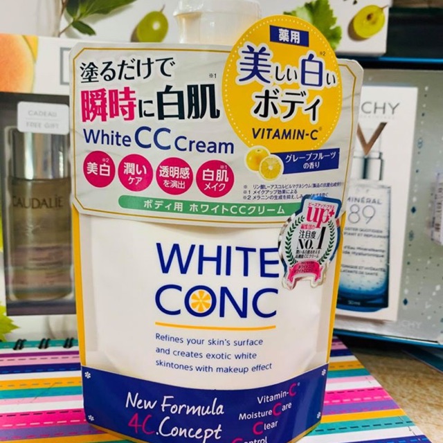Dưỡng thể trắng da  White Conc CC cream 200g
