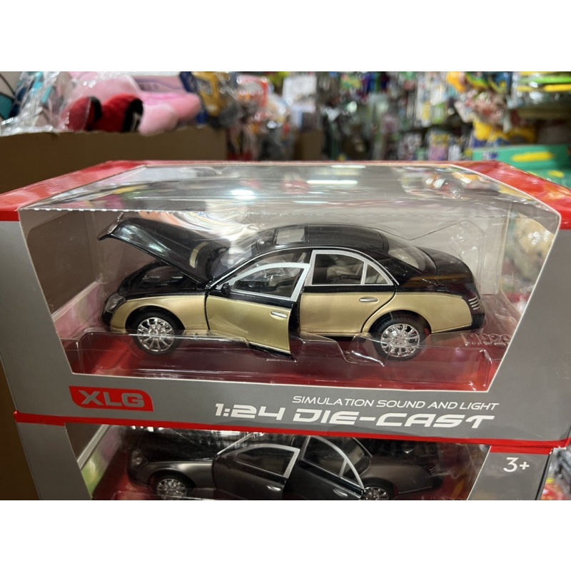 Xe mô hình ô tô Toyota bằng sắt đóng mở cửa