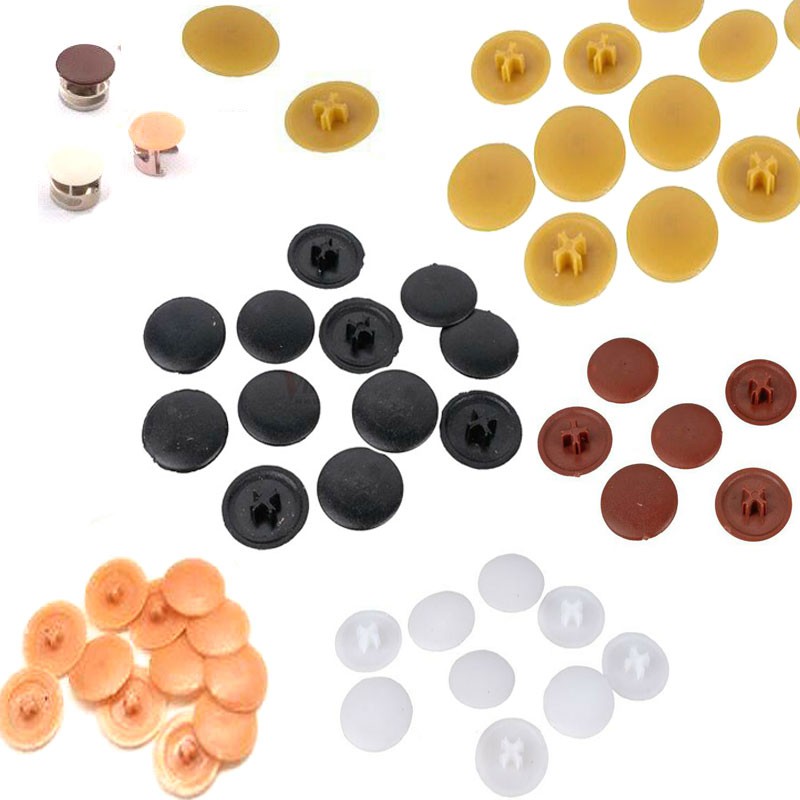 100 cái nút nhựa bít đầu ốc liên kết cam