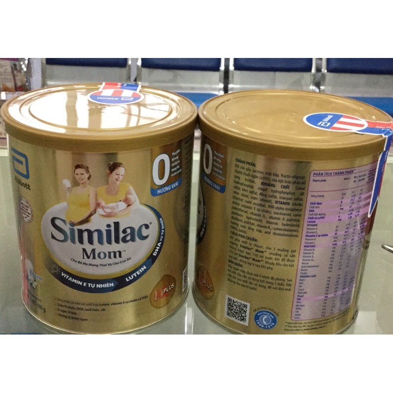 Sữa bột Similac Mom IQ 400g hương vani