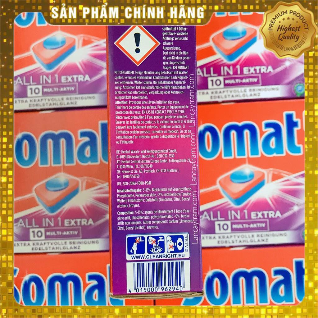 [HANG_MI_NHAP_KHAU] Viên rửa bát Somat Đức all in 1 trọng lượng 25 viên [CHINH_HANG]