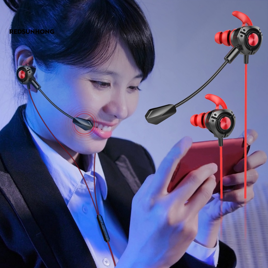 Tai Nghe Nhét Tai RSH.z 3.5mm Giảm Tiếng Ồn Thông Minh Phong Cách Thể Thao