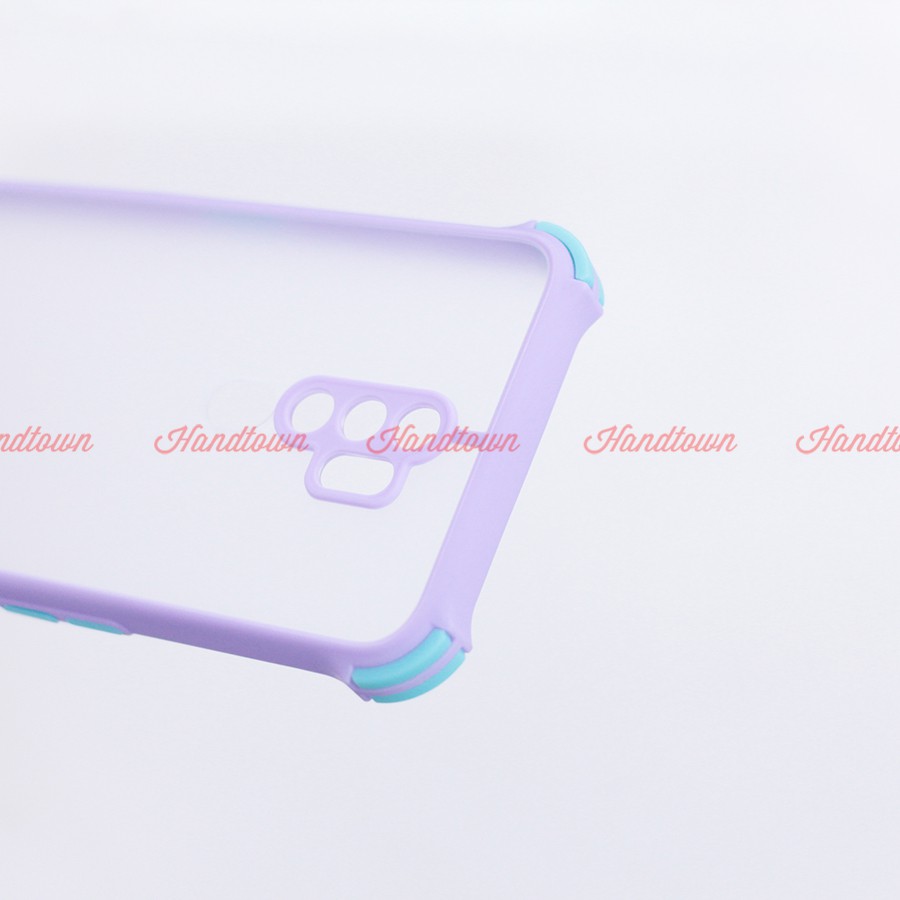 Ốp Lưng Chống Sốc Nhám Oppo A5 2020 Oppo A9 2020 OppoA5 2020 OppoA9 2020 Viền Màu Thời Trang TPU Viền Dẻo Lưng Cứng