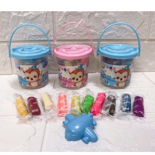 Đất nặn xô cho bé, đồ chơi đất nặn nhiều màu - SP000257