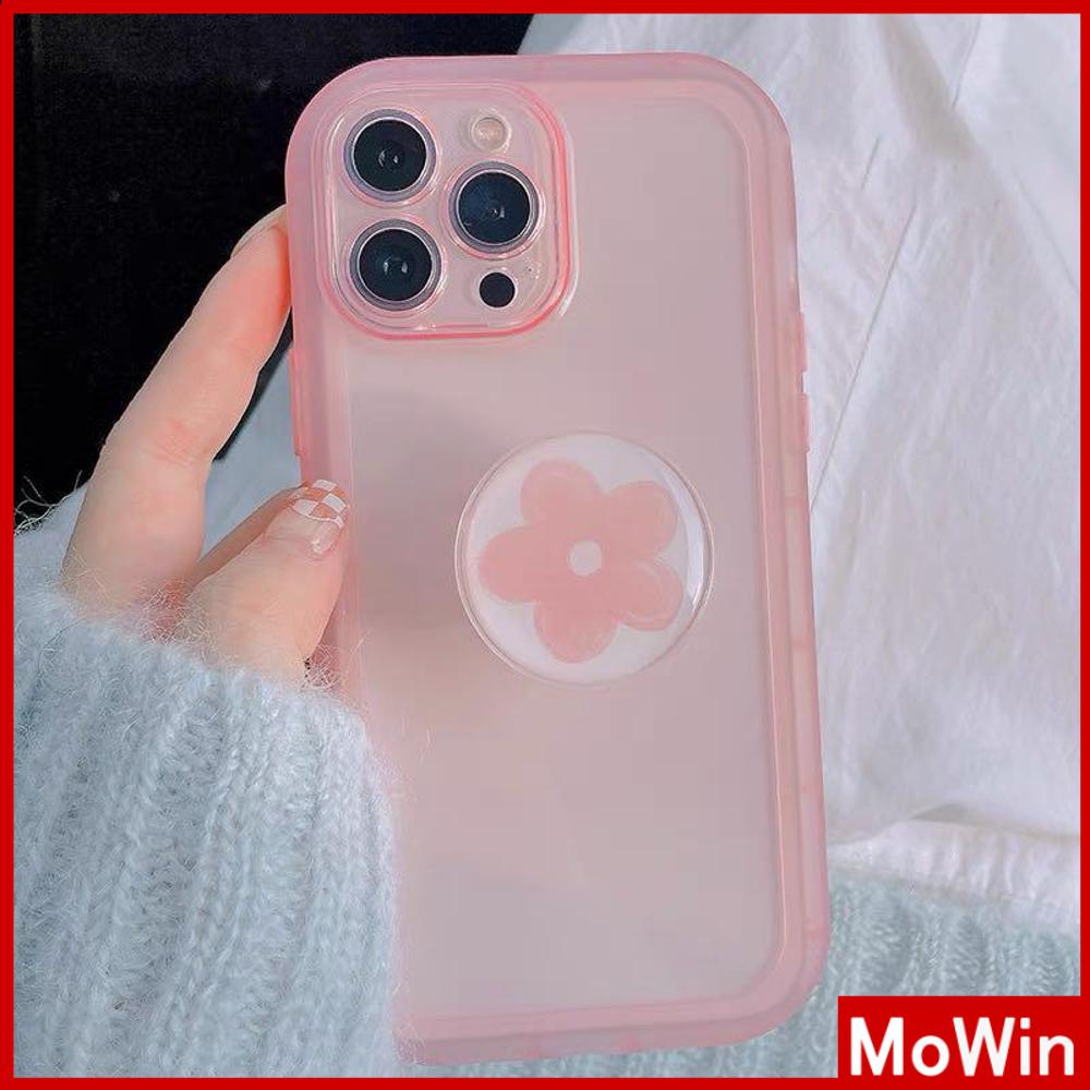 Ốp điện thoại TPU dẻo đệm khí trong suốt có giá đỡ thích hợp cho iPhone 14 Pro Max 14 Plus 13 Pro Max 12 11 XR 7 Plus