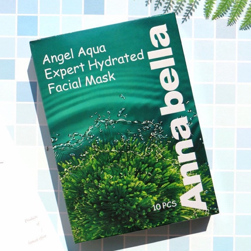 Hộp 10 gói Mặt nạ tảo biển Annabella - mẫu mới