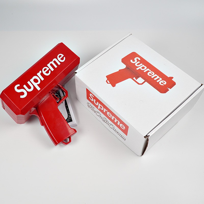 Súng Bắn Tiền Đồ chơi Party Supreme Money Full Box hàng chuẩn đẹp