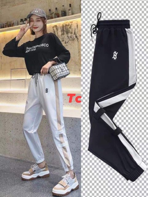 [Mã WARN10 giảm 10k đơn 99k] Quần jogger kaki phối sọc y8 phom 60kg | BigBuy360 - bigbuy360.vn
