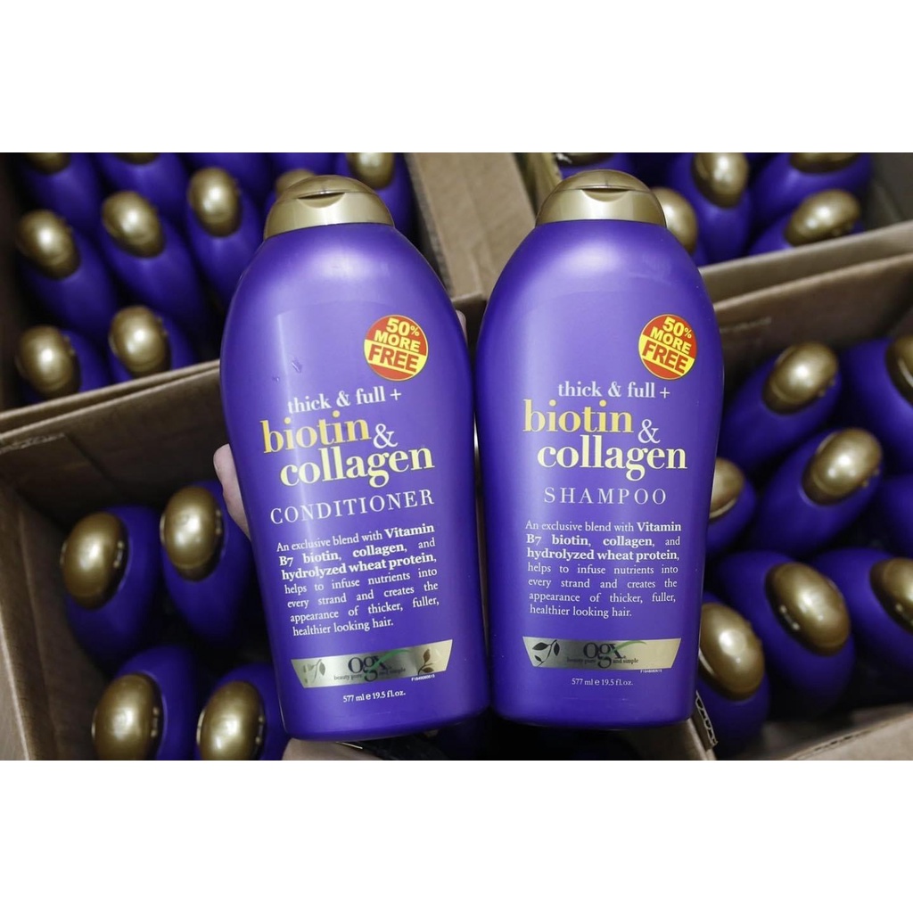 Dầu gội Biotin USA chống rụng tóc và làm dày tóc - PINK BEAUTY