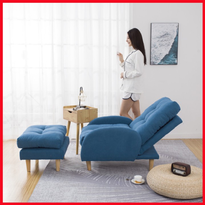 Ghế sofa thư giãn tặng kèm đôn