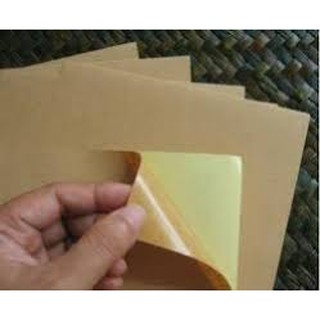 Giấy Decal Da Bò Khổ A4 100 tờ