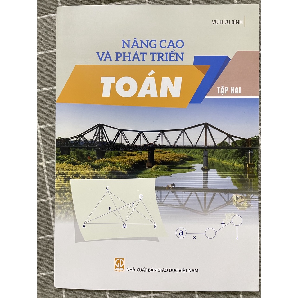 Sách Nâng cao và phát triển Toán 7 Tập 1 + Tập 2 và Bài tập nâng cao và một số chuyên đề Toán 7