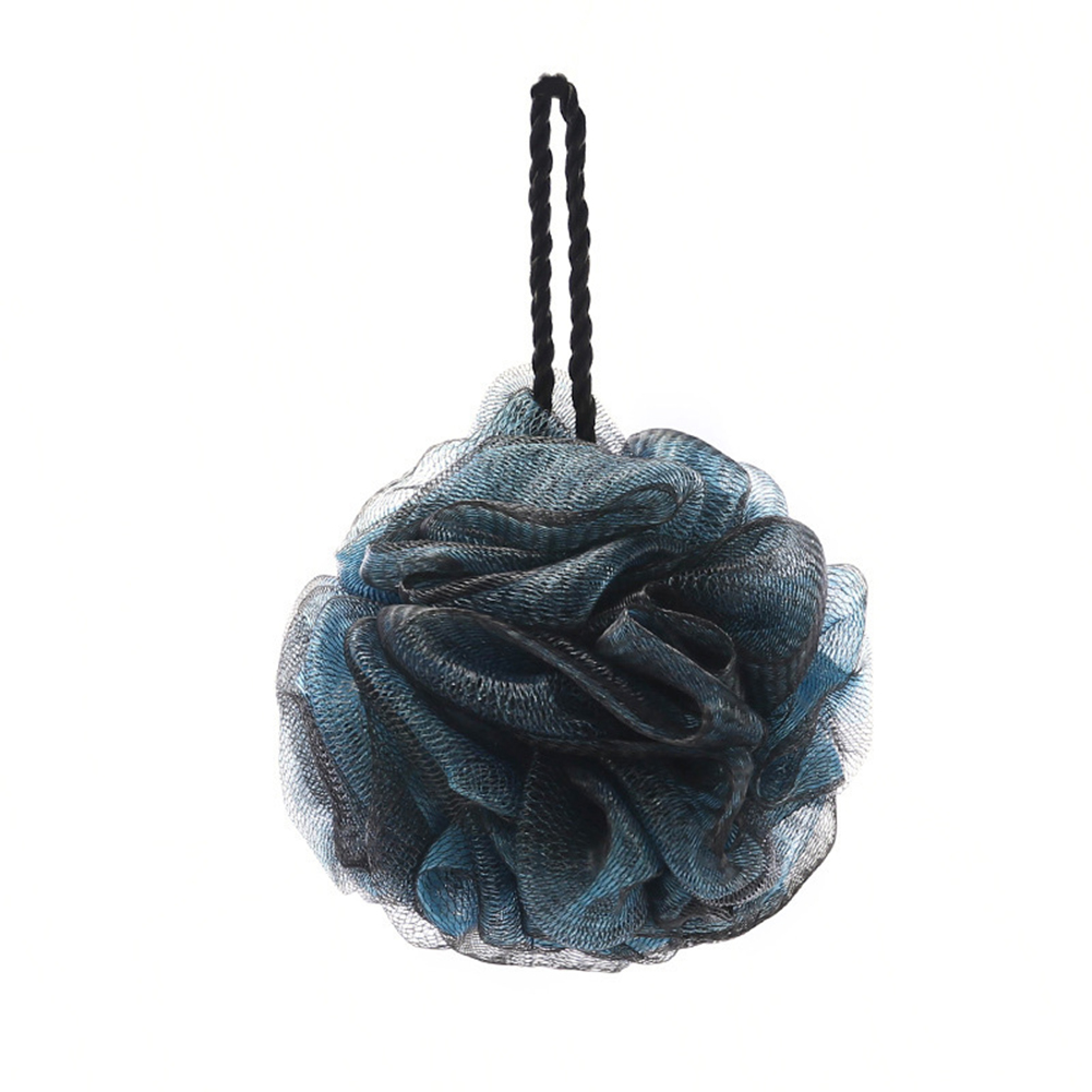 Super Soft Black Color Bath Ball Bath Flower 50g Bath Towel