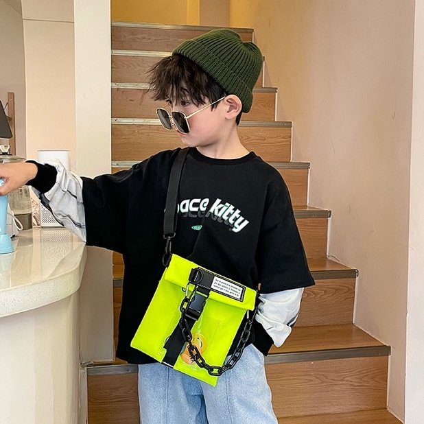 TUI7- Túi đeo chéo huy hiệu cho bé , hàng quảng châu cao cấp