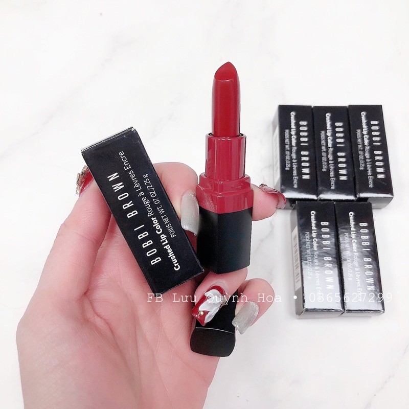 Son Bobbi Brown Crushed Lip Color màu Ruby minisize