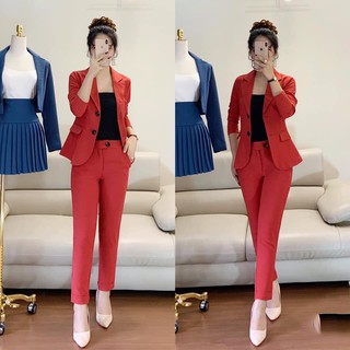 Bộ Vest dài dáng ôm cho người béo mập - BOBEO026