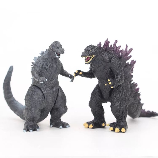 Size 7-8cm  Mô Hình Quái Vật Godzilla - Rồng 3 Đầu - Kong