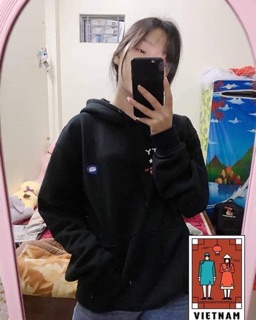 Áo Hoodie màu kem