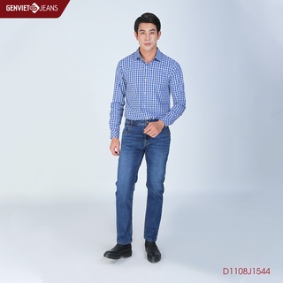 Quần Dài Jeans Nam Col Đứng D1108J1544 GENVIET